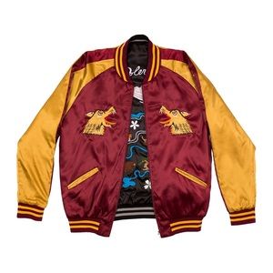 Poler Chances With Wolves Reversible Silk Bomber